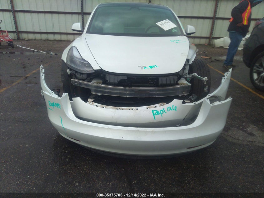VIN 5YJ3E1EB6MF980825 2021 TESLA MODEL 3 LONG RANGE