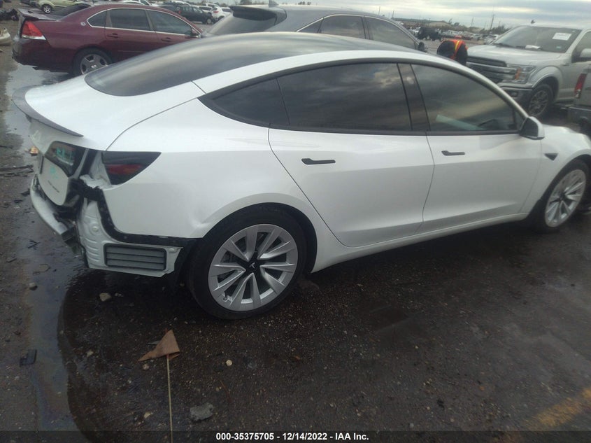 VIN 5YJ3E1EB6MF980825 2021 TESLA MODEL 3 LONG RANGE