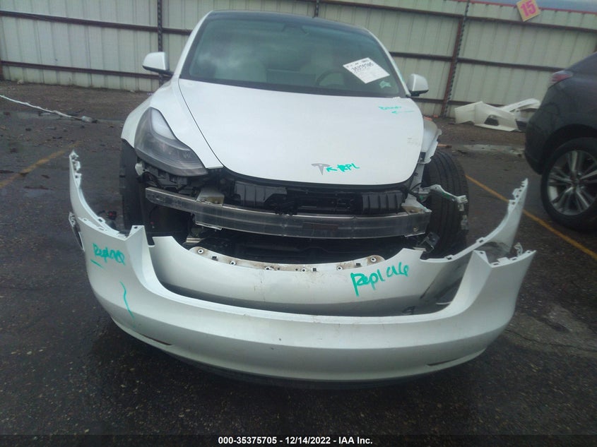 VIN 5YJ3E1EB6MF980825 2021 TESLA MODEL 3 LONG RANGE