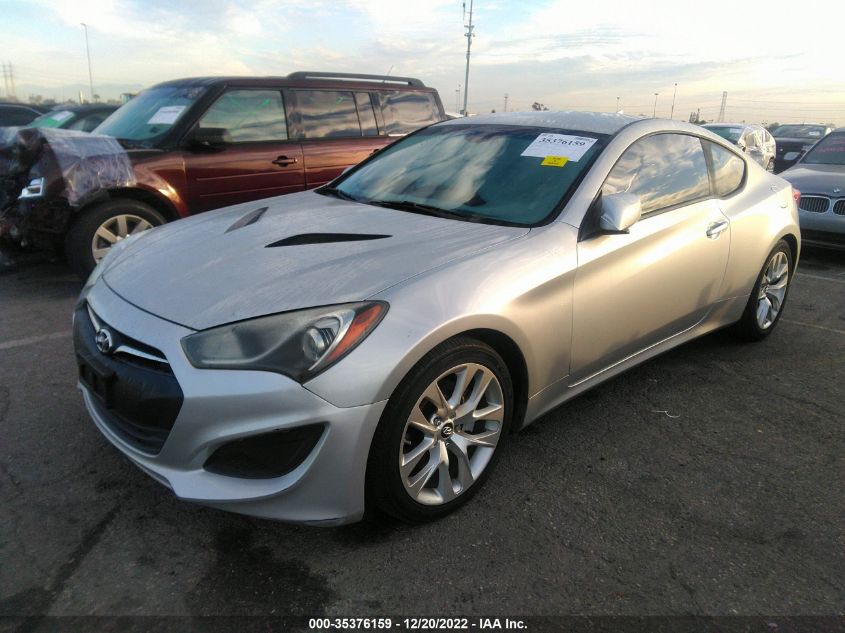 2013 HYUNDAI GENESIS COUPE 2.0T KMHHT6KD4DU111285