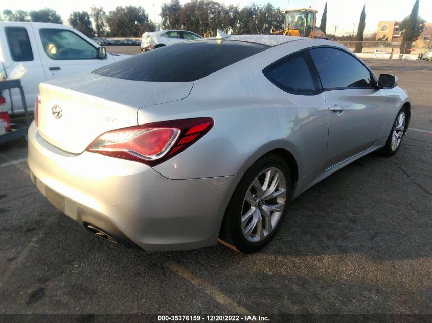 2013 HYUNDAI GENESIS COUPE 2.0T KMHHT6KD4DU111285