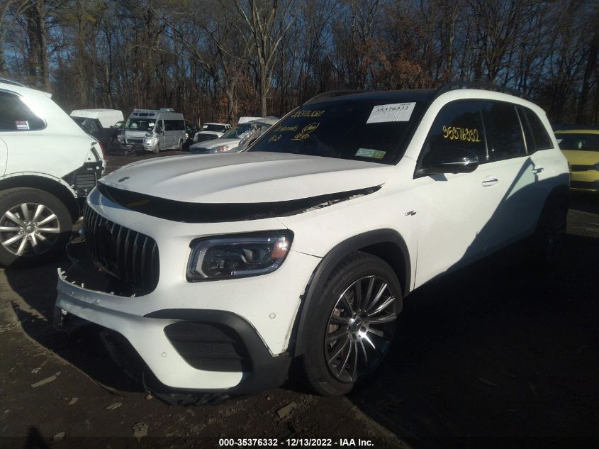 2021 MERCEDES-BENZ GLB AMG GLB 35 - W1N4M5BB9MW108128
