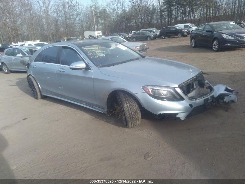 2014 MERCEDES-BENZ S-CLASS S 550 - WDDUG8FB8EA044677