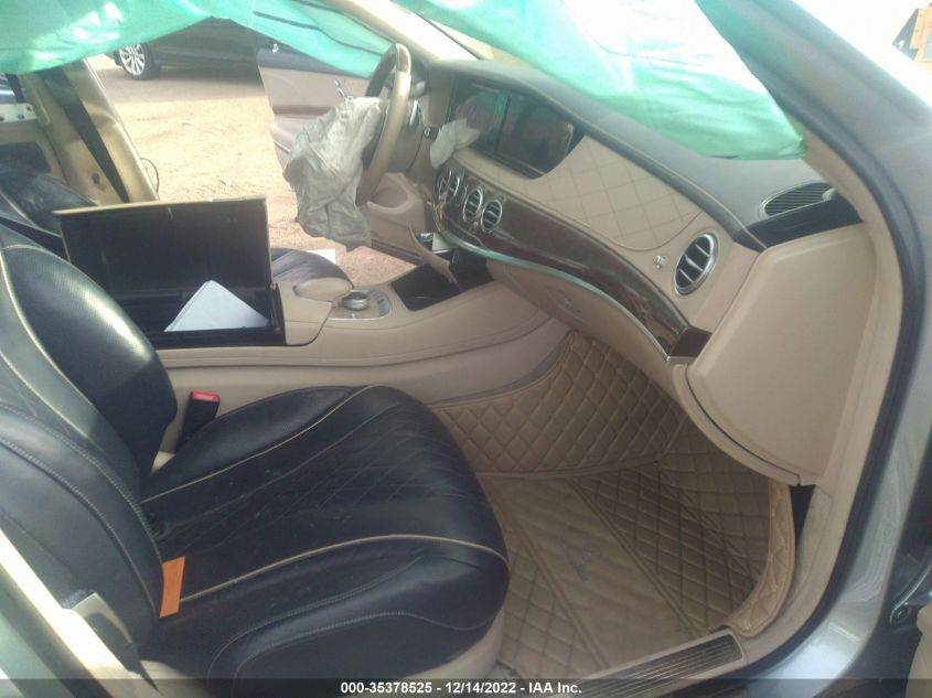 2014 MERCEDES-BENZ S-CLASS S 550 - WDDUG8FB8EA044677