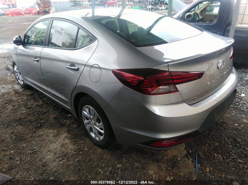 VIN 5NPD74LF0LH600822 2020 HYUNDAI ELANTRA SE