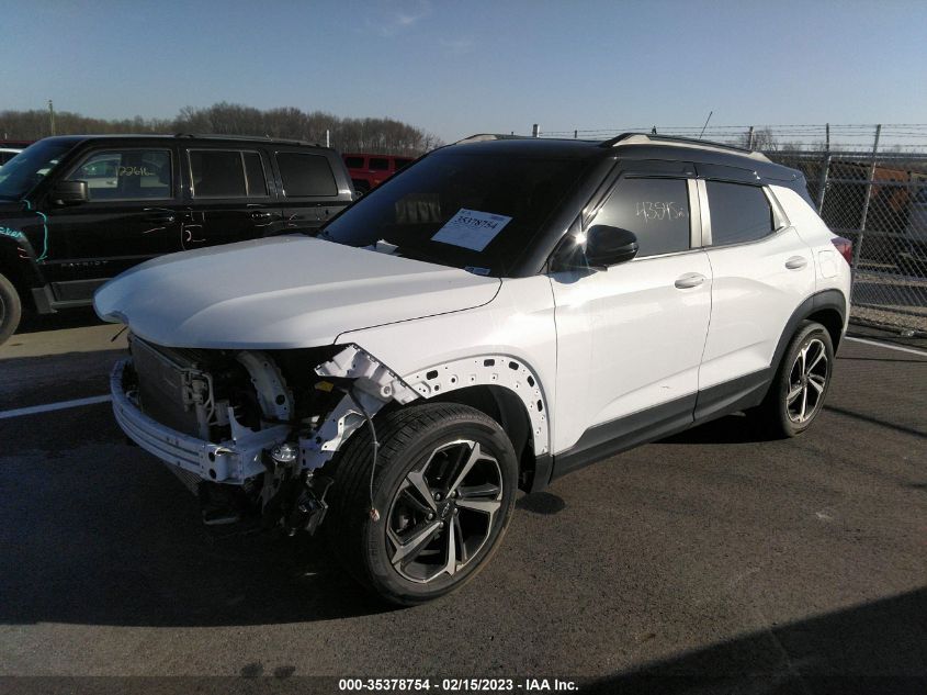 2021 CHEVROLET TRAILBLAZER RS KL79MTSL5MB140184
