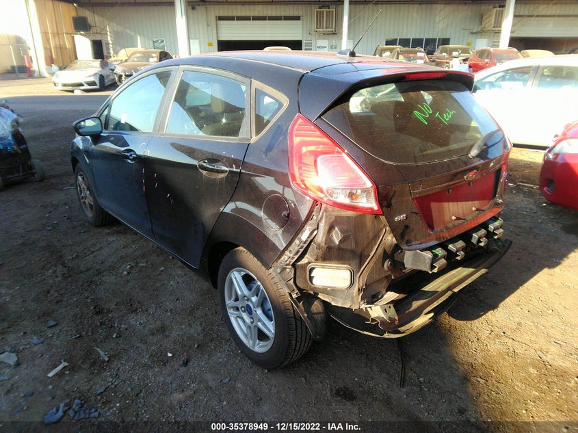 VIN 3FADP4EJ0HM115752 2017 FORD FIESTA SE