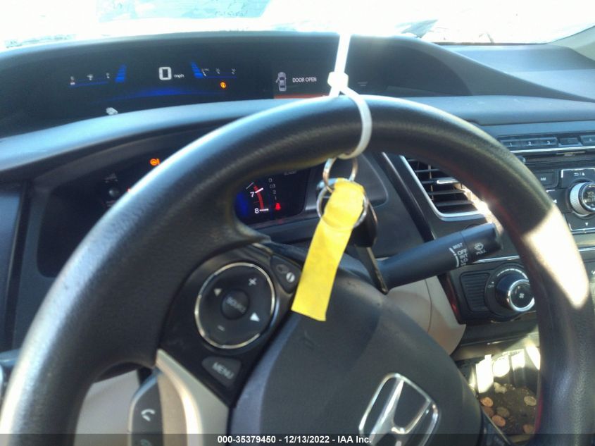 2013 HONDA CIVIC SDN LX 19XFB2F53DE218658