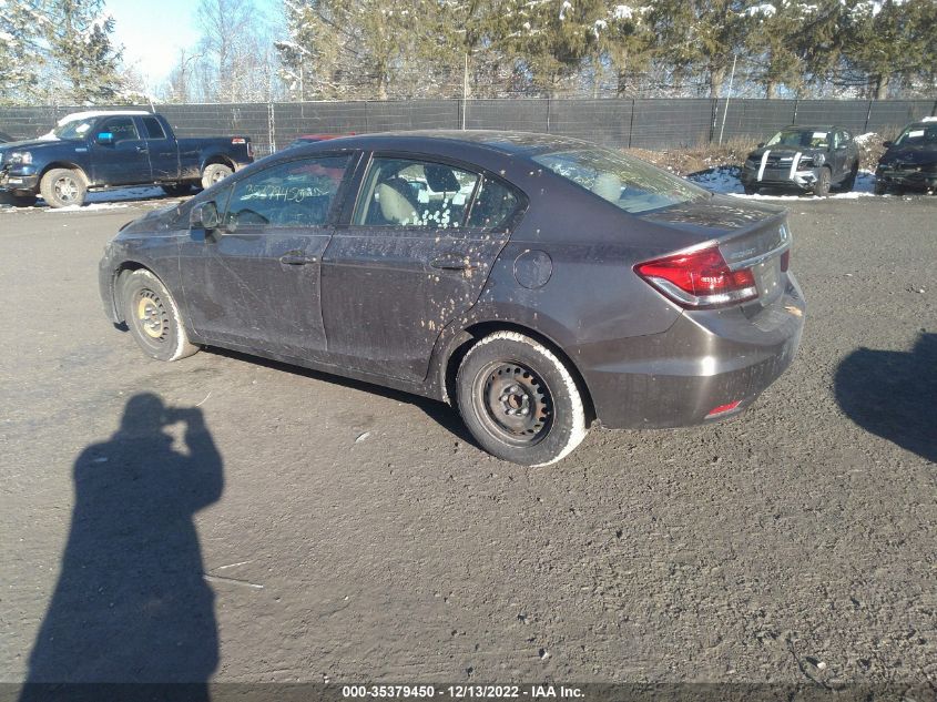 2013 HONDA CIVIC SDN LX 19XFB2F53DE218658