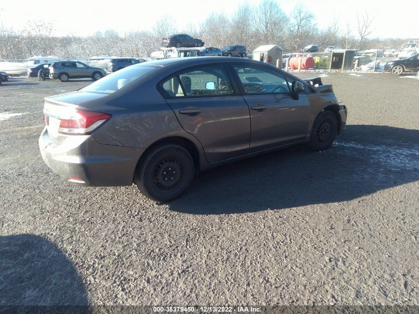 2013 HONDA CIVIC SDN LX 19XFB2F53DE218658