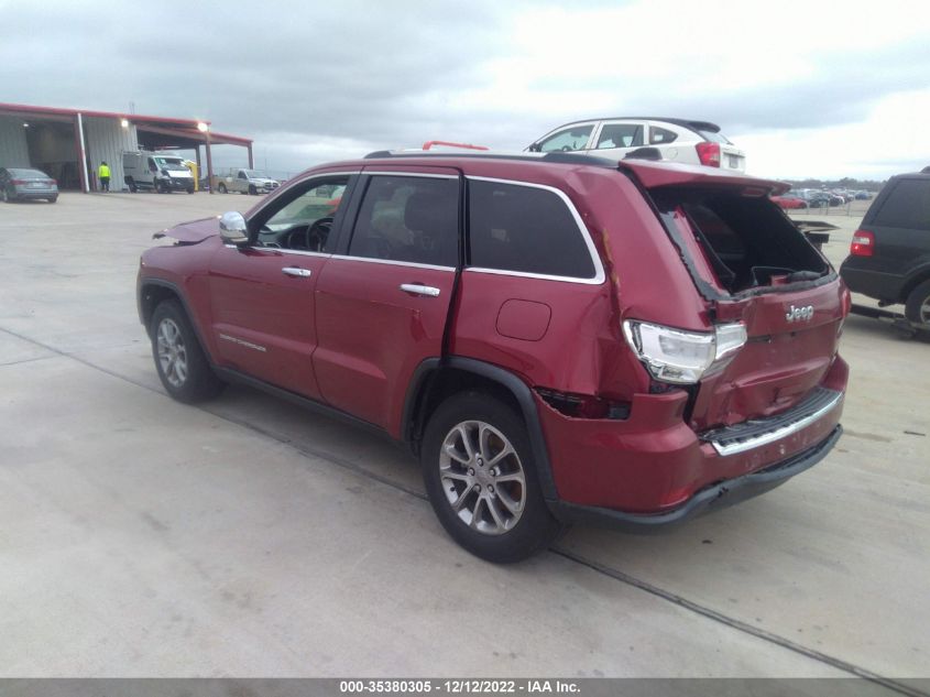 2015 JEEP GRAND CHEROKEE LIMITED 1C4RJEBG6FC798538
