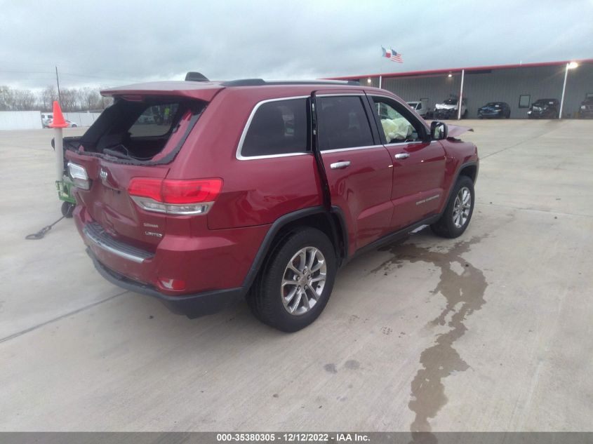 2015 JEEP GRAND CHEROKEE LIMITED 1C4RJEBG6FC798538