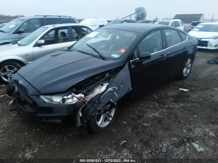 VIN 3FA6P0HD0JR179967 2018 FORD FUSION SE