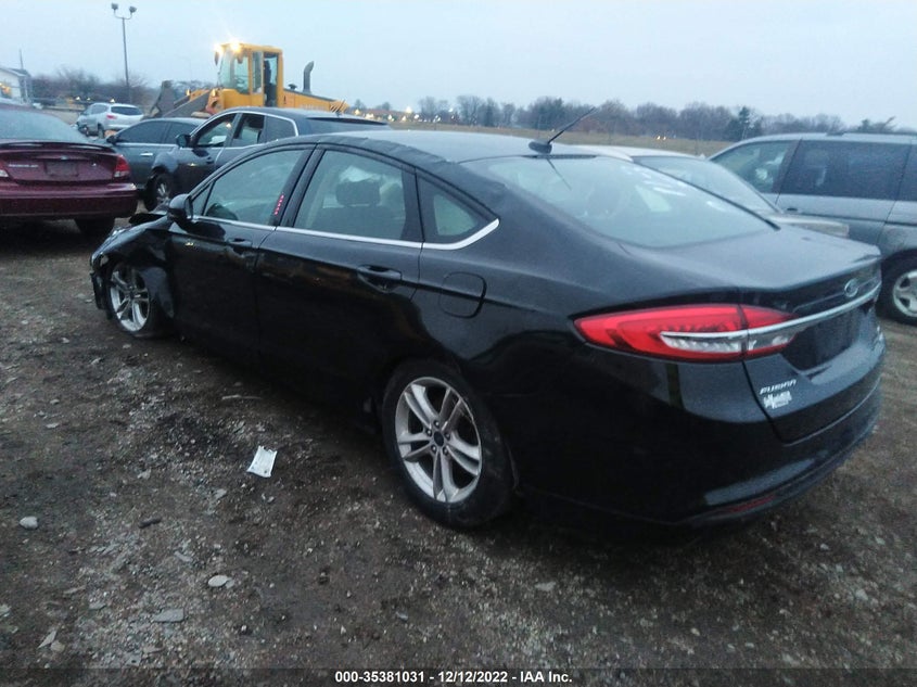 VIN 3FA6P0HD0JR179967 2018 FORD FUSION SE