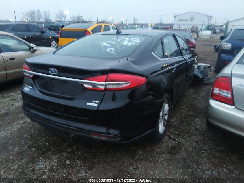 VIN 3FA6P0HD0JR179967 2018 FORD FUSION SE