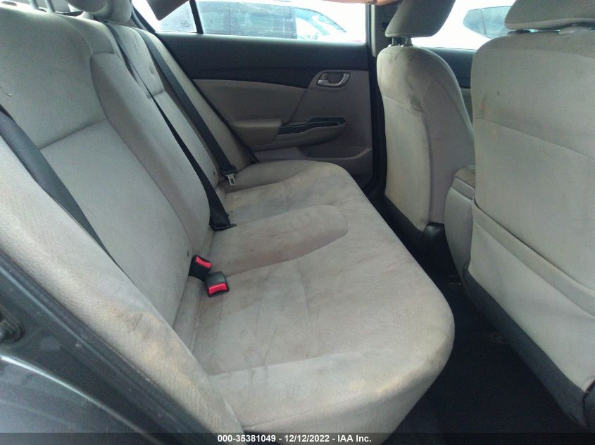 2013 HONDA CIVIC SDN LX 2HGFB2F54DH524127