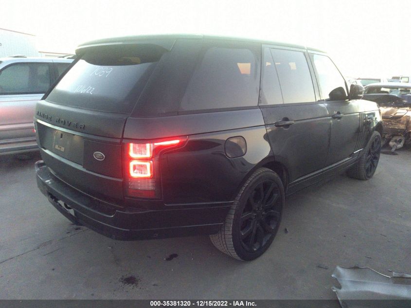2014 LAND ROVER RANGE ROVER SUPERCHARGED SALGS2TF7EA175098