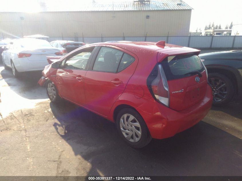 2015 TOYOTA PRIUS C ONE/TWO/THREE/FOUR JTDKDTB33F1581308