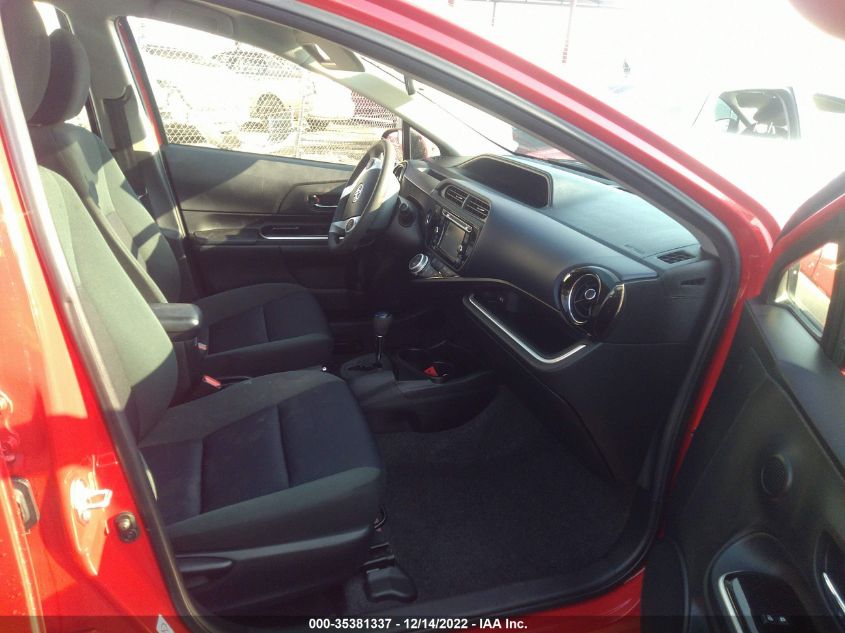 2015 TOYOTA PRIUS C ONE/TWO/THREE/FOUR JTDKDTB33F1581308