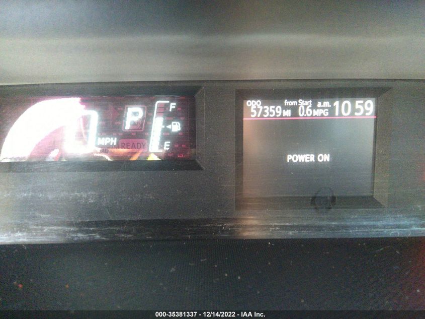 2015 TOYOTA PRIUS C ONE/TWO/THREE/FOUR JTDKDTB33F1581308