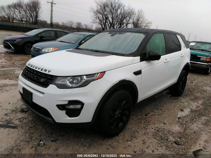 2017 LAND ROVER DISCOVERY SPORT HSE SALCR2BG2HH682748