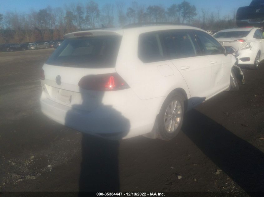 2016 VOLKSWAGEN GOLF SPORTWAGEN TSI S 3VWC17AU8GM514591