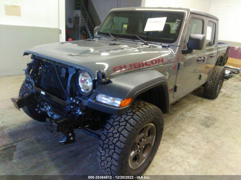 1C6JJTBG5NL150423 Jeep Gladiator RUBICON 2