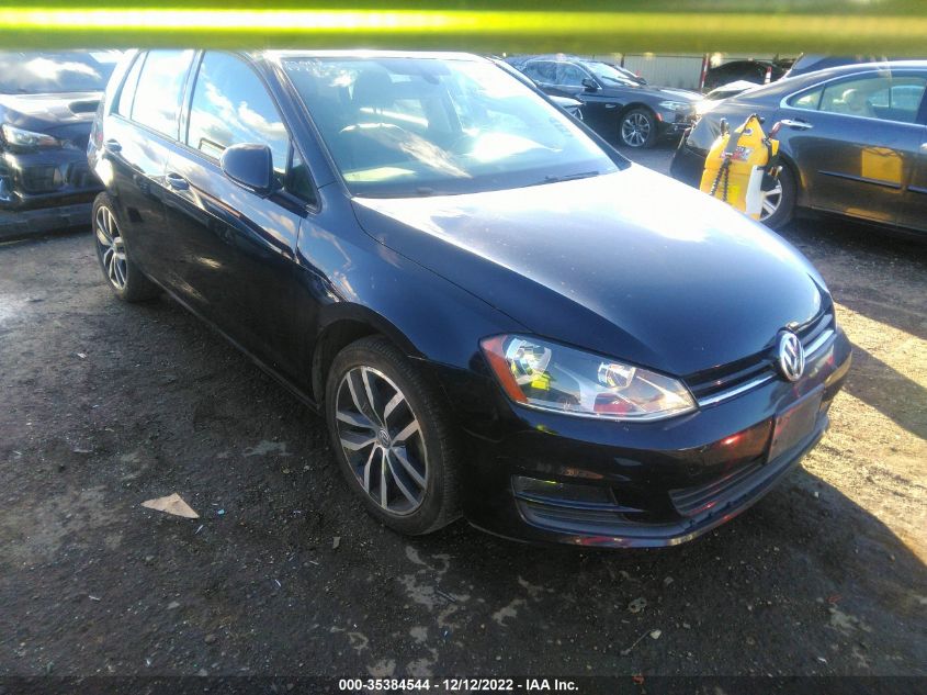 2016 VOLKSWAGEN GOLF TSI SE - 3VW217AU0GM057173