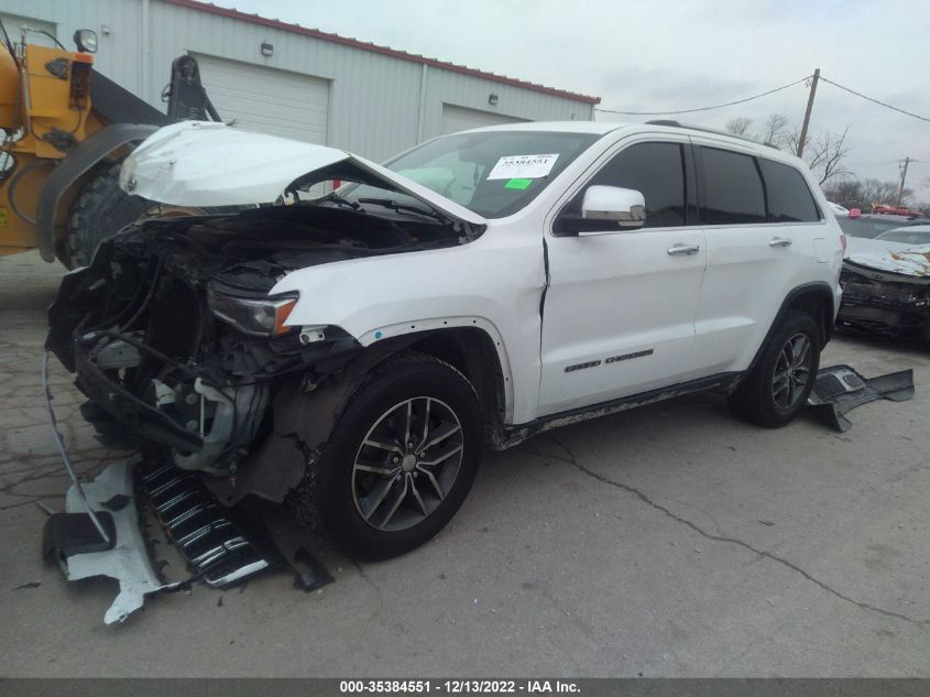 VIN 1C4RJFBG6HC808655 2017 JEEP GRAND CHEROKEE LIMITED