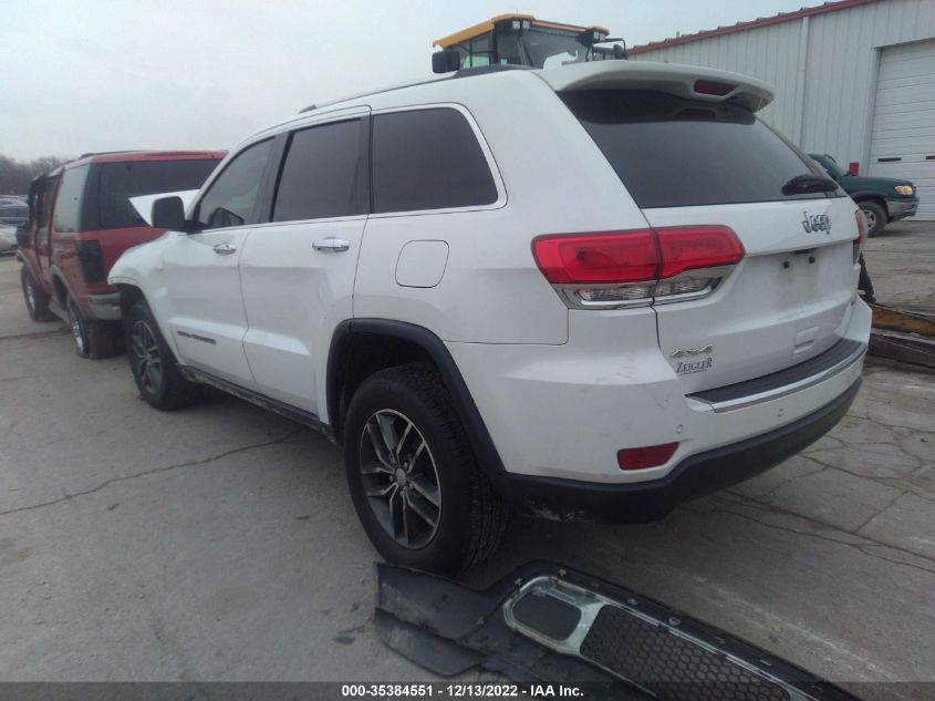 VIN 1C4RJFBG6HC808655 2017 JEEP GRAND CHEROKEE LIMITED