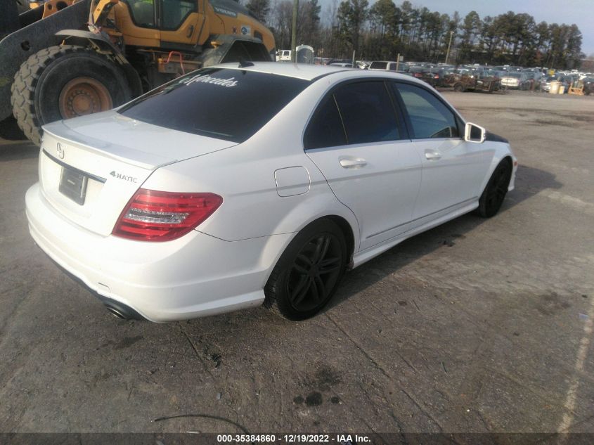 2013 MERCEDES-BENZ C 300 SPORT 4MATIC/LUXURY 4MATIC - WDDGF8AB1DA842850