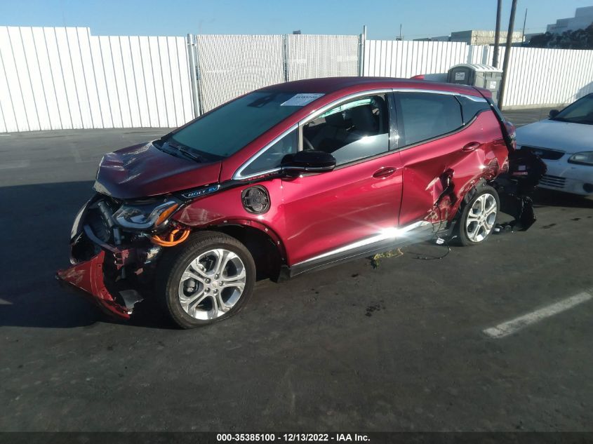 2021 CHEVROLET BOLT EV LT 1G1FY6S02M4111997