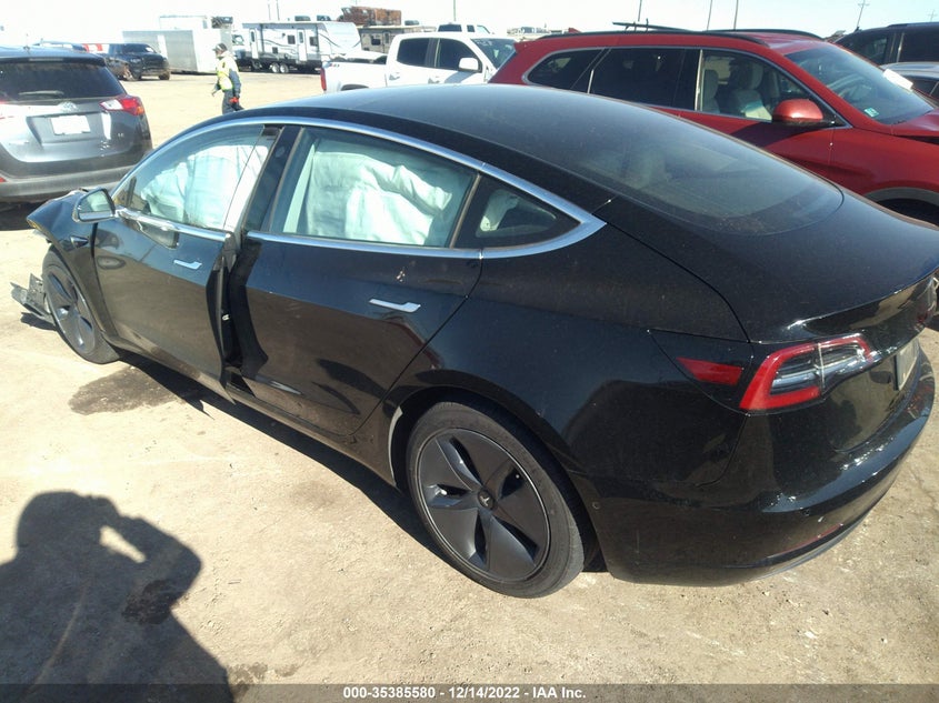 VIN 5YJ3E1EB8LF663157 2020 TESLA MODEL 3 LONG RANGE