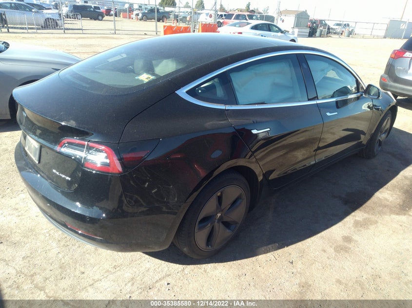VIN 5YJ3E1EB8LF663157 2020 TESLA MODEL 3 LONG RANGE
