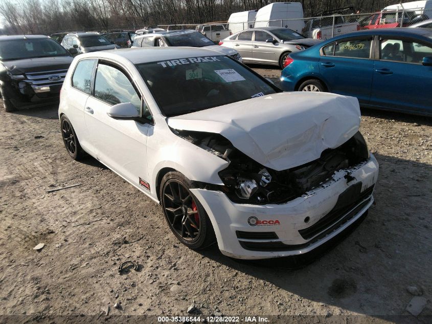 2015 VOLKSWAGEN GOLF TSI S - 3VW917AU4FM103598