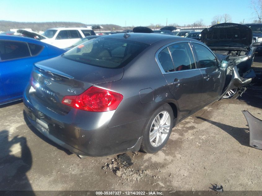 2013 INFINITI G37 SEDAN X JN1CV6AR4DM750548