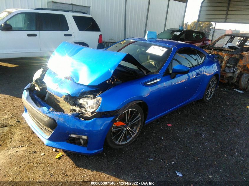 2013 SUBARU BRZ LIMITED JF1ZCAC10D2612188