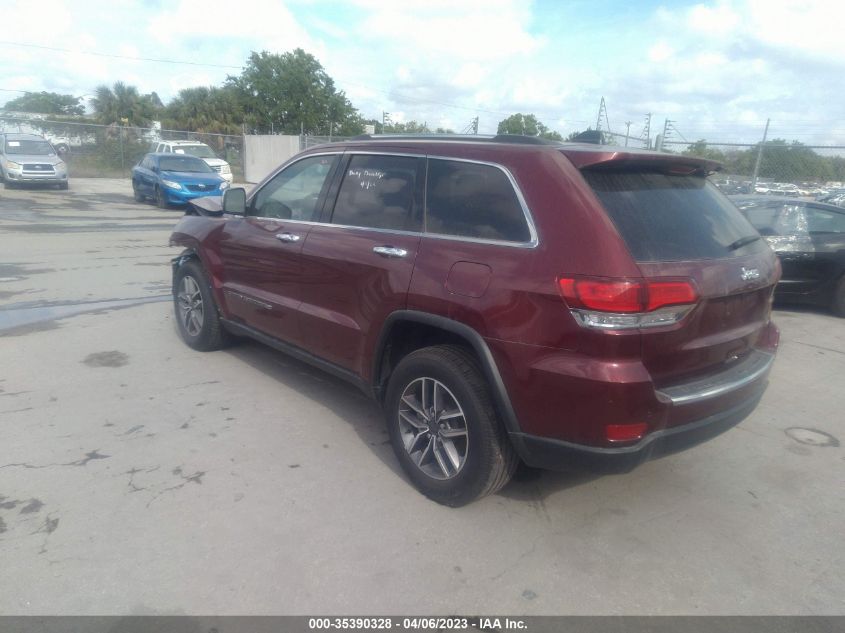 2022 JEEP GRAND CHEROKEE WK LIMITED 1C4RJEBG7NC125594