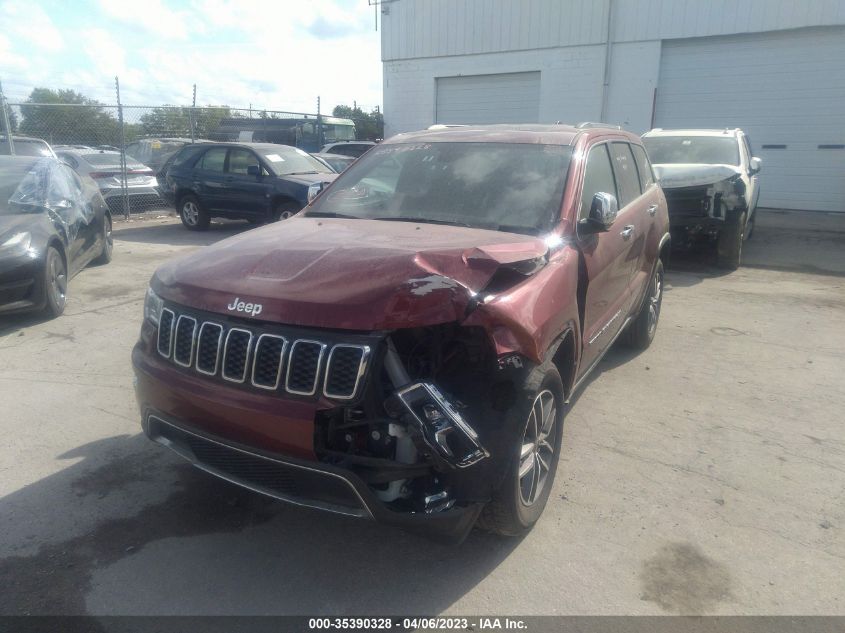2022 JEEP GRAND CHEROKEE WK LIMITED 1C4RJEBG7NC125594