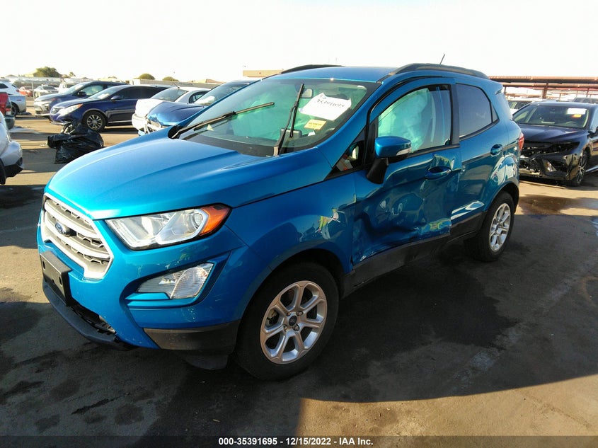 2020 FORD ECOSPORT VIN: MAJ3S2GE8LC360078