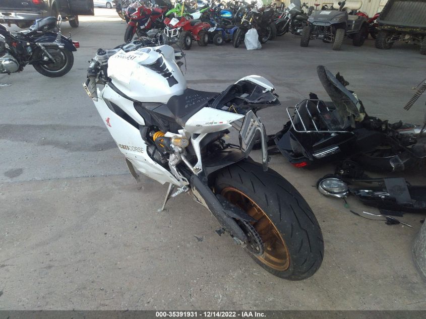 2015 DUCATI SUPERBIKE 899 PANIGALE - ZDM14BUW8FB025054