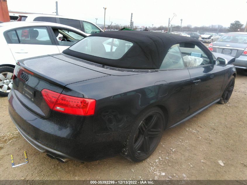 2013 AUDI S5 PRESTIGE WAUVGAFH6DN001115