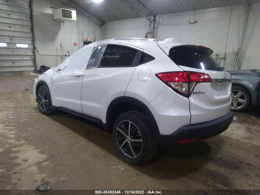 2021 HONDA HR-V AWD EX-L 3CZRU6H75MM703414