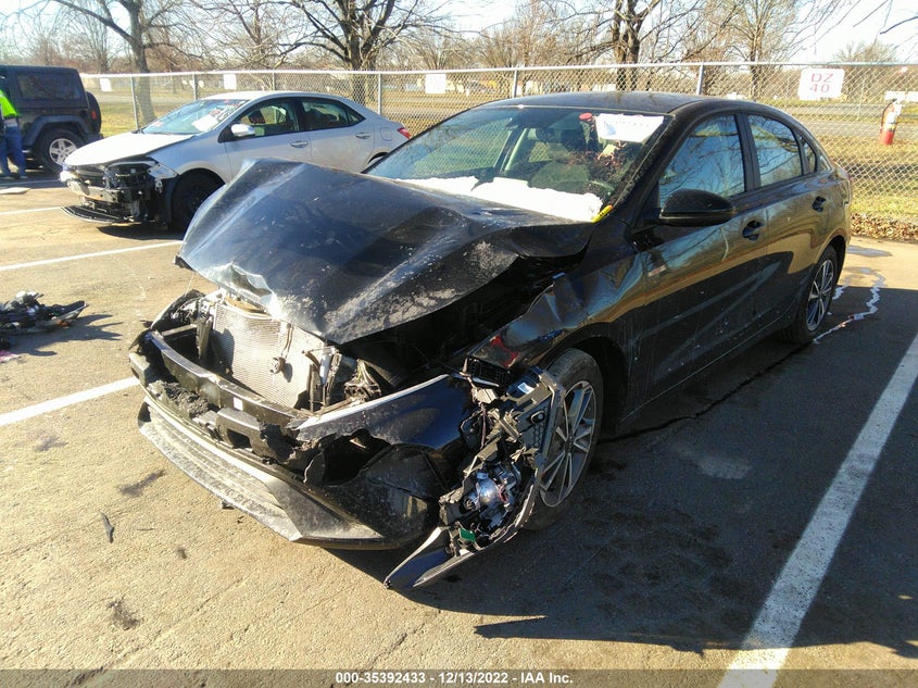VIN 3KPF24AD0NE503720 2022 KIA FORTE LXS
