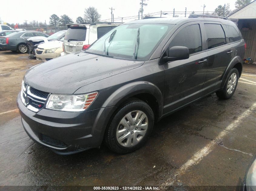 VIN 3C4PDCAB9HT525898 2017 DODGE JOURNEY SE