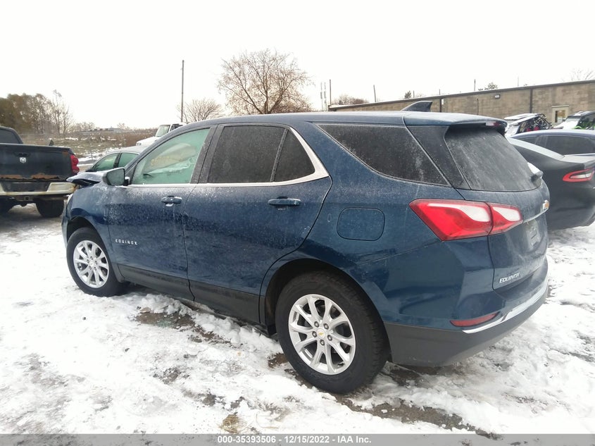 VIN 2GNAXTEV5M6137929 2021 CHEVROLET EQUINOX LT