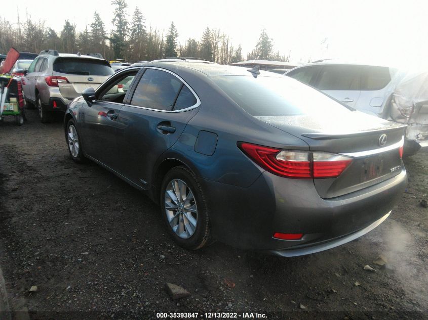 2014 LEXUS ES 300H HYBRID JTHBW1GG0E2058474