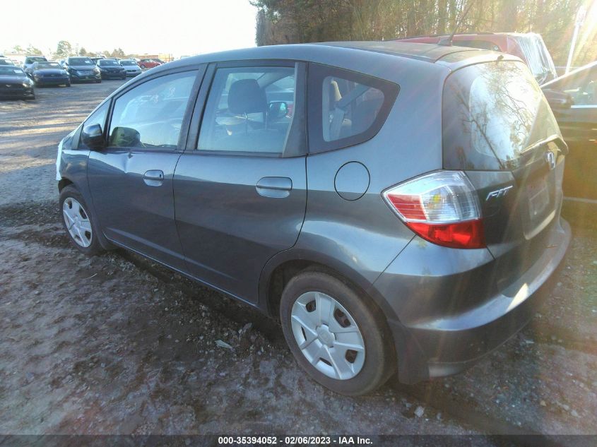 2013 HONDA FIT JHMGE8H33DC046826