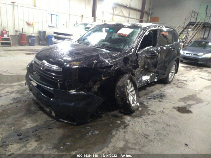 2015 TOYOTA HIGHLANDER LE - 5TDBKRFH4FS181565