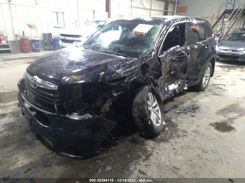 2015 TOYOTA HIGHLANDER LE - 5TDBKRFH4FS181565